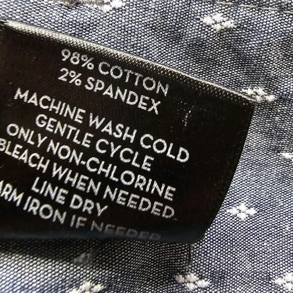 Ann Taylor Curvy Cotton Blend Small Diamond Print Cropped Pants Size 6 - Picture 11 of 11